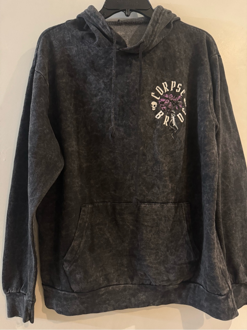 Disney Nightmare Before Christmas Jack Sally Together Forever Tie Dye Hoodie